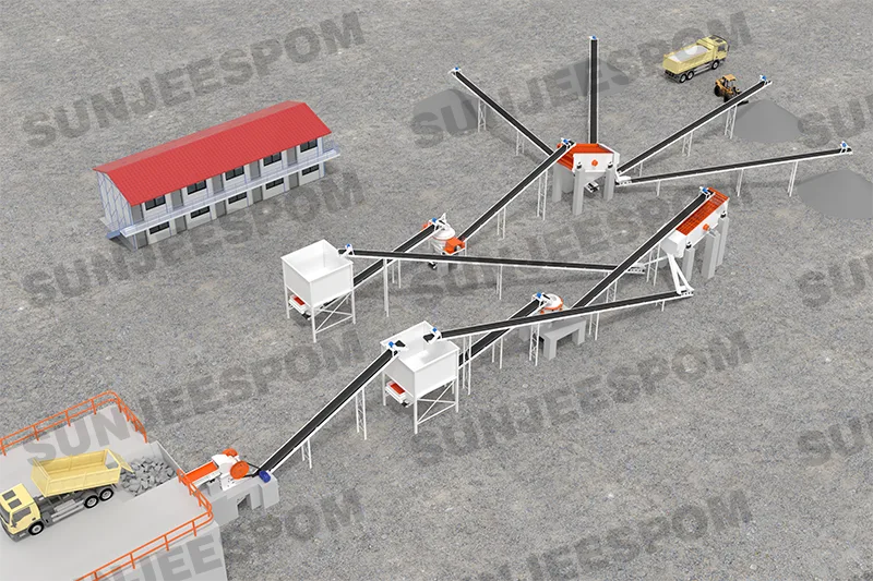 Trituración fina y fabricación de arena